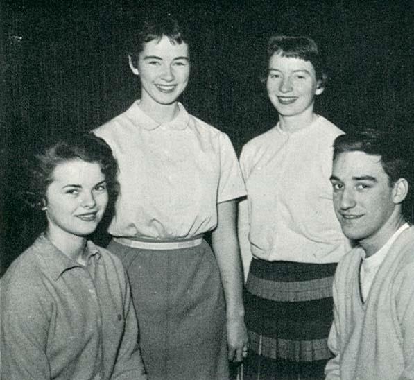 1958 Thespians Officers 